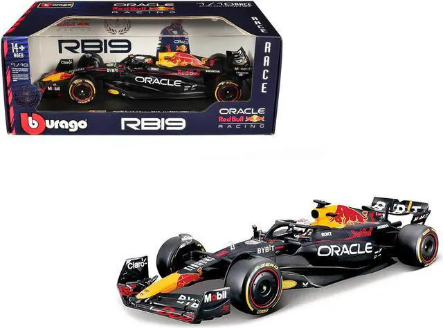 Main image of Red Bull Racing RB19 #1 "Oracle" Champion F1 World Championship (2023) "Race" Series 1/18 Diecast Model Car by Bburago