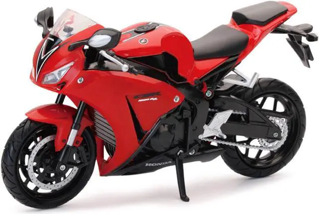 Alt view image 2 of 3 - Honda CBR 1000RR Motorcycle Red and Black 1/12 Diecast Model by New Ray
