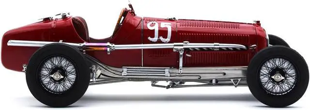 Alt view image 2 of 6 - Alfa Romeo Tipo B (P3) #95 Rudolf Caracciola Winner "Klausen Race" (1932) Limited Ed to 1000 pcs 1/18 Diecast Model Car by CMC