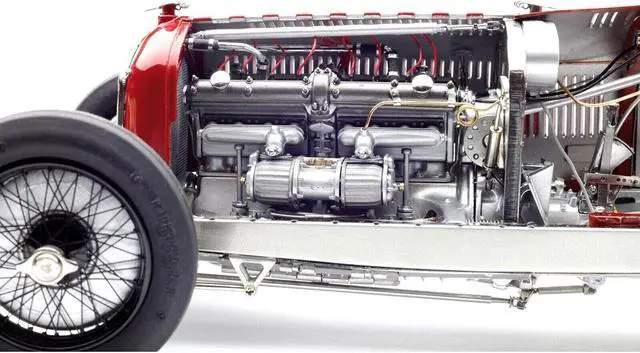 Alt view image 4 of 6 - Alfa Romeo Tipo B (P3) #95 Rudolf Caracciola Winner "Klausen Race" (1932) Limited Ed to 1000 pcs 1/18 Diecast Model Car by CMC