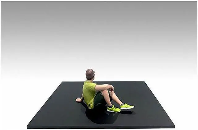 Alt view image 2 of 6 - "Figure18 Series 1" Figure 701 for 1/18 Scale Models by American Diorama