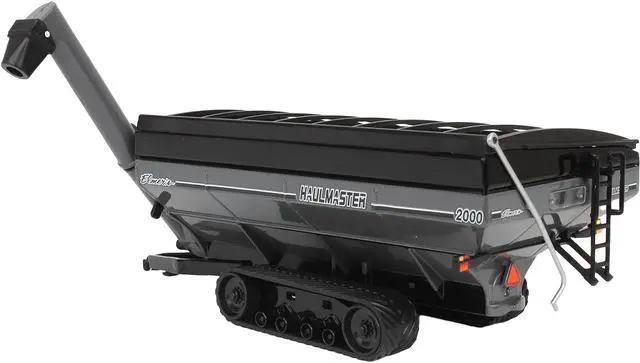 Alt view image 3 of 4 - Elmer's Haulmaster 2000 Grain Cart with Tracks Gray 1/64 Diecast Model by SpecCast
