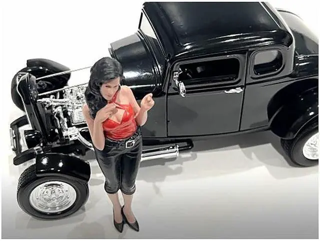 Alt view image 3 of 6 - "Pin-Up Girls" Peggy Figure for 1/18 Scale Models by American Diorama