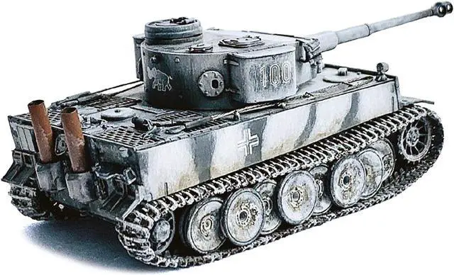 Alt view image 2 of 4 - Germany Tiger I Initial Production Tank "s.Pz.Abt.502, Mga" (1942) "NEO Dragon Armor" Series 1/72 Plastic Model by Dragon Models