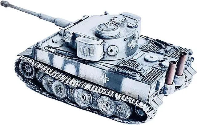 Alt view image 4 of 4 - Germany Tiger I Initial Production Tank "s.Pz.Abt.502, Mga" (1942) "NEO Dragon Armor" Series 1/72 Plastic Model by Dragon Models