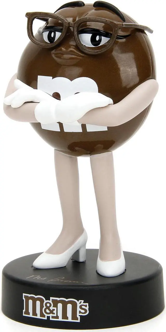 Alt view image 2 of 6 - Brown M&M's 4" Diecast Figurine "Metalfigs" Series by Jada