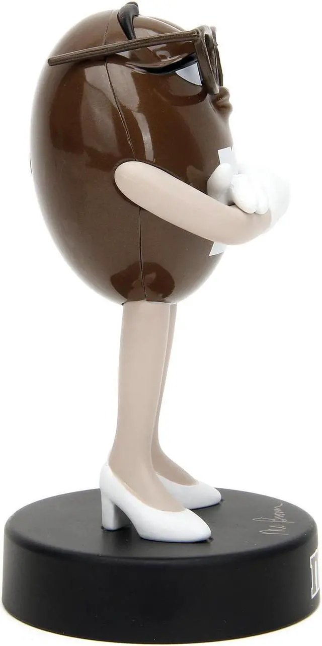 Alt view image 4 of 6 - Brown M&M's 4" Diecast Figurine "Metalfigs" Series by Jada