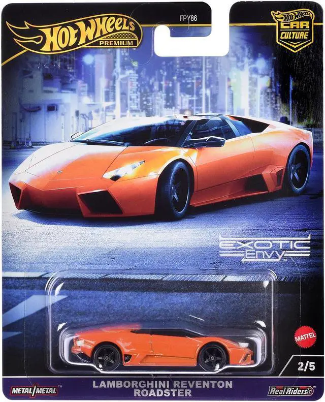 Alt view image 3 of 6 - "Exotic Envy" 5 piece Set "Car Culture" 2024 Series G Diecast Model Cars by Hot Wheels