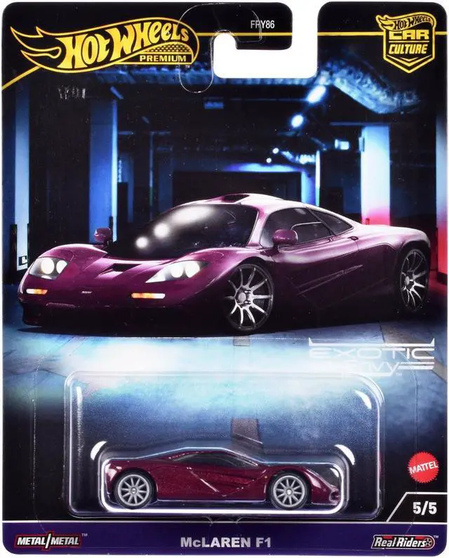 Alt view image 6 of 6 - "Exotic Envy" 5 piece Set "Car Culture" 2024 Series G Diecast Model Cars by Hot Wheels