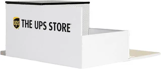Alt view image 3 of 10 - The UPS Store Diorama "Mechanic's Corner" for 1/64 Scale Models by Greenlight