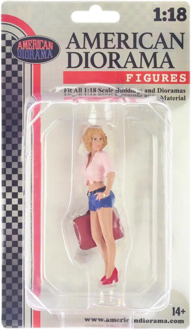 Alt view image 3 of 3 - "Figure18 Series 1" Figure 706 for 1/18 Scale Models by American Diorama