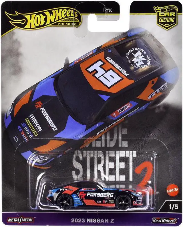 Alt view image 2 of 6 - "Slide Street 2" 5 piece Set "Car Culture" 2024 Series H Diecast Model Cars by Hot Wheels
