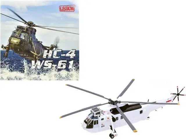Main image of Westland Sea King HC.4 Helicopter "Bosnia/Croatia" (1995) British Royal Navy 1/72 Diecast Model by Legion