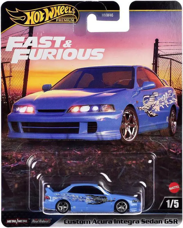 Alt view image 2 of 6 - "Fast & Furious" 2023 5 piece Set G Diecast Model Cars by Hot Wheels