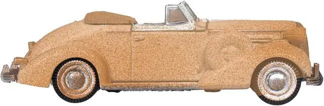 Alt view image 2 of 4 - 1936 Buick Special Convertible Coupe Beige (Rusted) "Junkyard Project" 1/87 (HO) Scale Diecast Model Car by Oxford Diecast