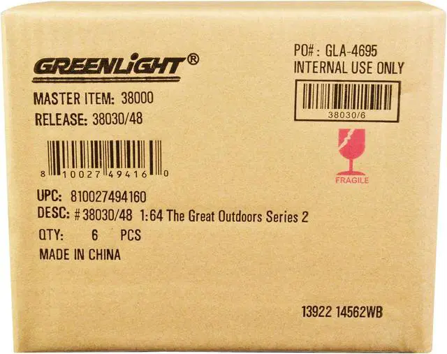Alt view image 3 of 3 - "The Great Outdoors" Set of 6 pieces Series 2 1/64 Diecast Model Cars by Greenlight