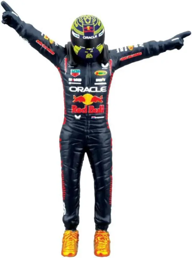 Alt view image 3 of 3 - Red Bull Racing RB19 #1 "Oracle" Winner F1 Championship "Drivers' Champion" (2023) w/Figure 1/24 Diecast Model Car by Bburago