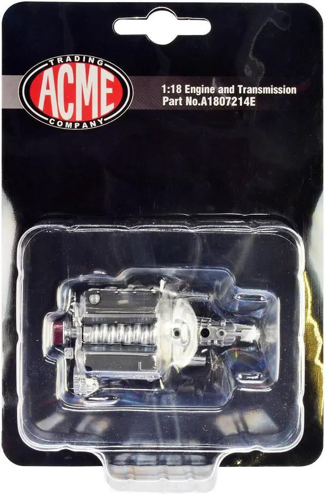 Alt view image 3 of 4 - LS-10 Engine & Transmission Replica from "1969 Chevrolet C-10 LS-10 Custom Pickup Truck" 1/18 by ACME