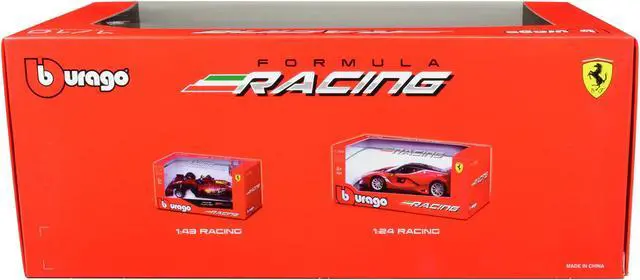 Alt view image 2 of 3 - Ferrari SF-23 #55 Carlos Sainz Formula One World Championship (2023) "Formula Racing" Series 1/18 Diecast Model Car by Bburago