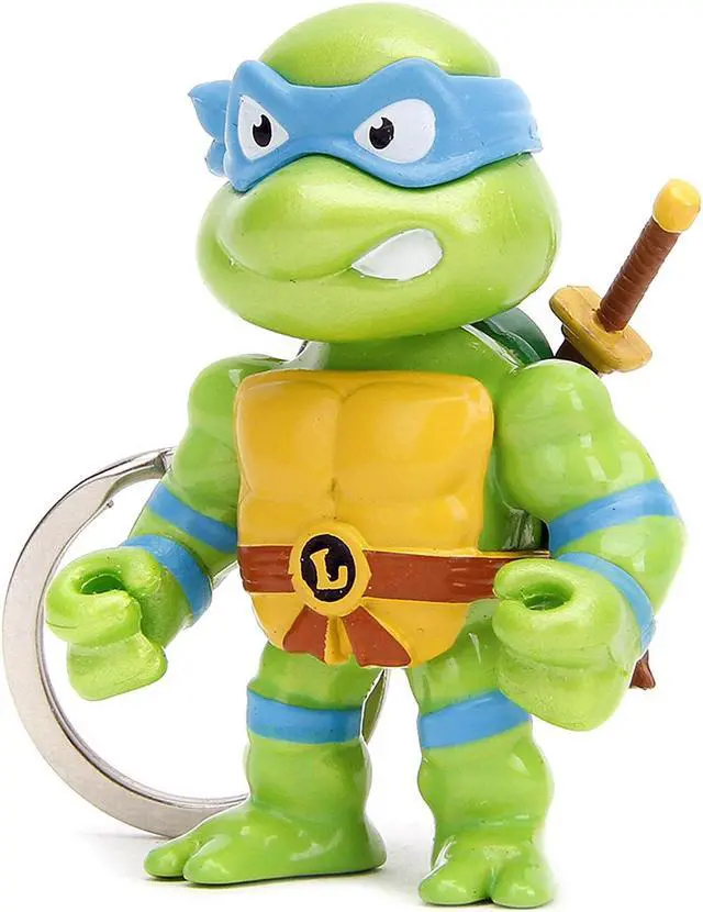 Alt view image 2 of 11 - Set of 4 Diecast Figure Key Chains "Teenage Mutant Ninja Turtles" TV Series "Metalfigs" Series Diecast Models by Jada