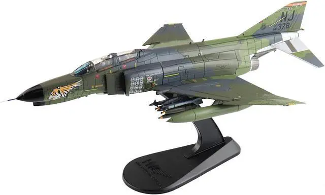 Alt view image 5 of 5 - McDonnell Douglas F-4E Phantom II Fighter-Bomber Aircraft US Air Force 1/72 Die Cast Model by Hobby Master