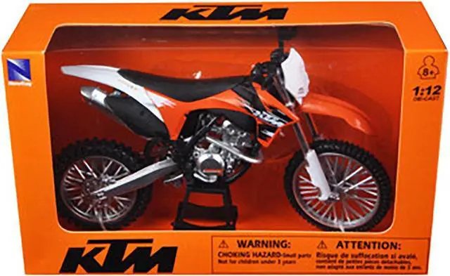 Alt view image 3 of 3 - 2011 KTM 350 SX-F Orange Dirt Bike Motorcycle 1/12 by New Ray