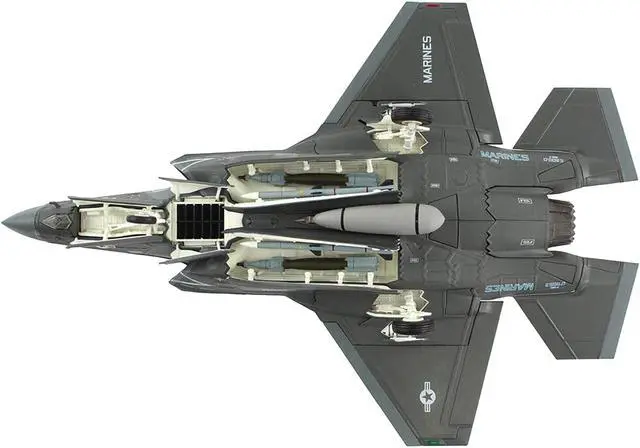 Alt view image 4 of 5 - Lockheed F-35B Lightning II Aircraft "Marine Corps Air Station Yuma" (2023) US Marine Corps 1/72 Die Cast Model by Hobby Master