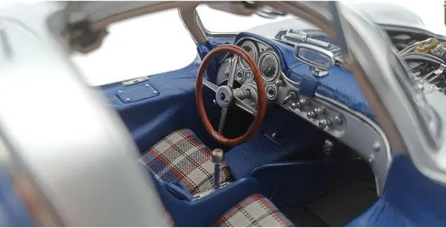 Alt view image 3 of 6 - Mercedes-Benz 300 SLR "Uhlenhaut Coupe" #15 Sweden GP (1955) Limited Edition to 1000 pieces 1/18 Diecast Model Car by CMC