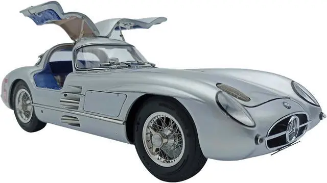 Alt view image 5 of 6 - Mercedes-Benz 300 SLR "Uhlenhaut Coupe" #15 Sweden GP (1955) Limited Edition to 1000 pieces 1/18 Diecast Model Car by CMC