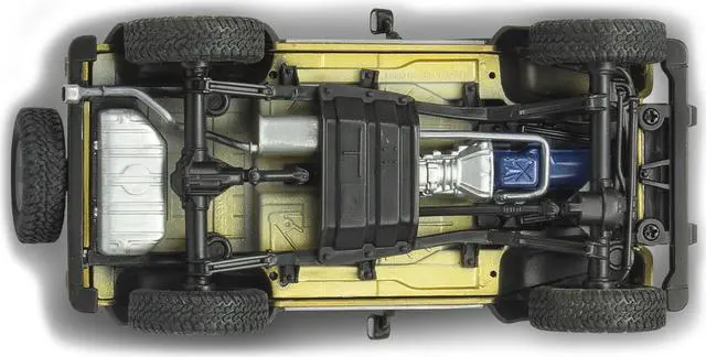 Alt view image 5 of 5 - Level 4 Model Kit Jeep Wrangler Rubicon 1/25 Scale Model by Revell