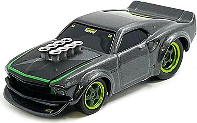 Alt view image 2 of 3 - Ford Mustang RTR-X Gray Metallic 1/64 Diecast Model Car by Muscle Machines
