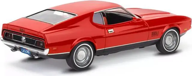 Alt view image 3 of 11 - Level 4 Model Kit 1971 Ford Mustang Mach 1 James Bond 007 "Diamonds Are Forever" (1971) Movie 1/25 Scale Model by Revell