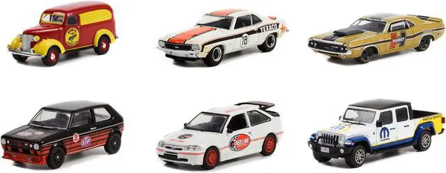Alt view image 2 of 4 - "Running on Empty" 6 piece Set Series 14 1/64 Diecast Model Cars by Greenlight
