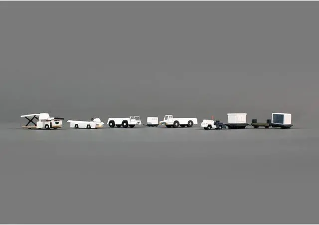 Alt view image 2 of 4 - Airport Support Equipment Set of 10 pieces "Gemini 200" Series Diecast Models by GeminiJets