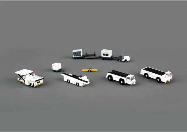 Alt view image 4 of 4 - Airport Support Equipment Set of 10 pieces "Gemini 200" Series Diecast Models by GeminiJets