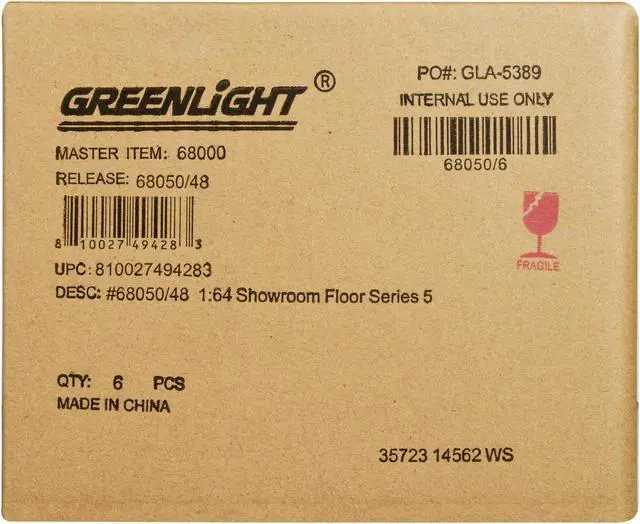 Alt view image 3 of 3 - "Showroom Floor" Set of 6 Cars Series 5 1/64 Diecast Model Cars by Greenlight