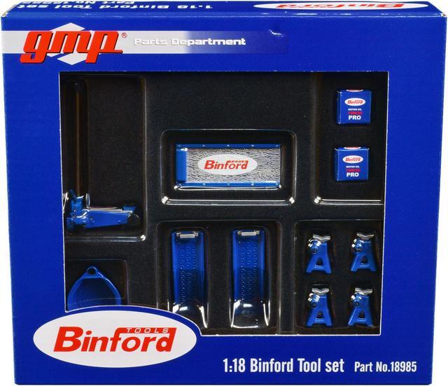Main image of Shop Tool Set #2 of 6 pieces Binford Tools "Home Improvement" (1991-1999) TV Series 1/18 Diecast Replica by GMP
