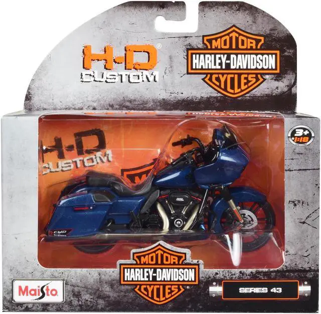 Alt view image 6 of 6 - Harley-Davidson Motorcycles 6 piece Set Series 43 1/18 Diecast Models by Maisto