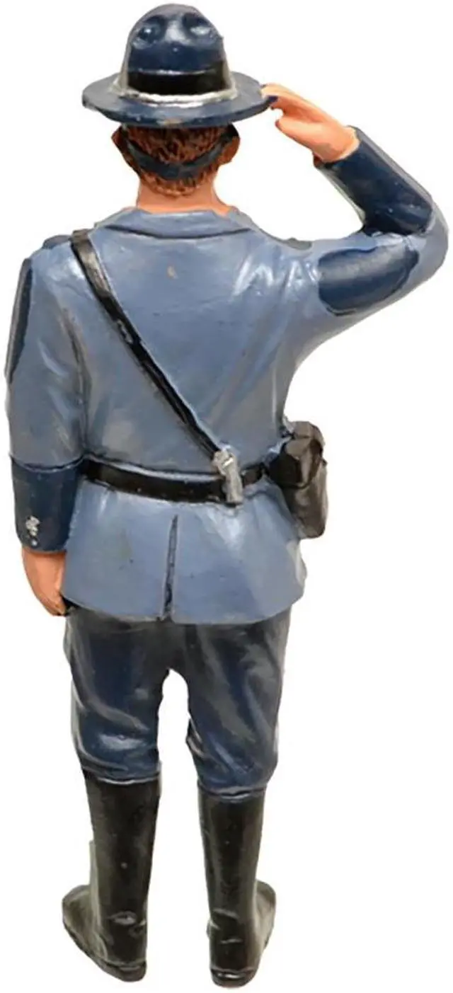 Alt view image 3 of 3 - State Trooper Brian Figure For 1:18 Diecast Model Cars by American Diorama
