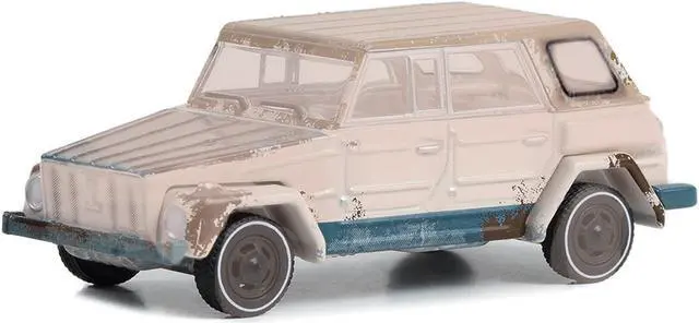 Alt view image 2 of 3 - 1974 Volkswagen Thing (Type 181) Beige (Weathered) "American Pickers" (2010-Current) TV 1/64 Diecast Model Car by Greenlight
