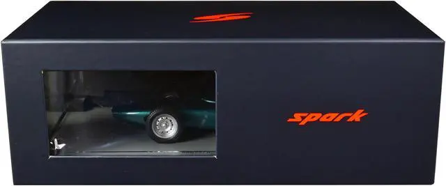 Alt view image 3 of 3 - BRM P57 #6 Graham Hill Winner F1 Formula One Monaco GP (1963) with Driver Figure & Acrylic Display Case 1/18 Model Car by Spark