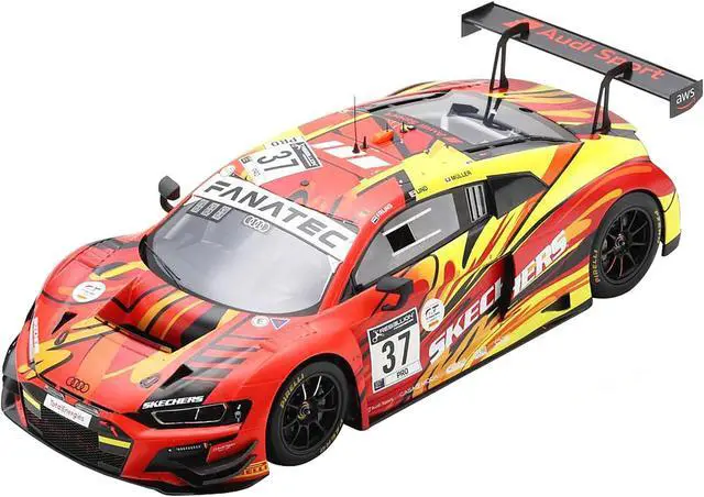 Main image of Audi R8 LMS GT3 #37 Robin Frijns - Dennis Lind - Nico Muller 24 Hours of Spa (2021) Ltd Ed to 300 pcs 1/18 Model Car by Spark
