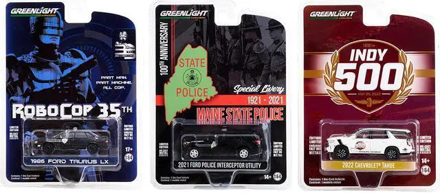 Alt view image 3 of 4 - "Anniversary Collection" Set of 6 pieces Series 15 1/64 Diecast Model Cars by Greenlight