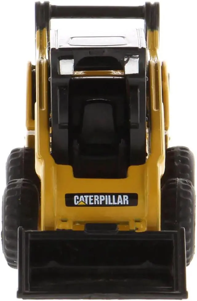 Alt view image 4 of 5 - CAT Caterpillar 272C Skid Steer Loader Yellow "Micro-Constructor" Series Diecast Model by Diecast Masters