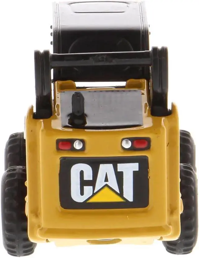 Alt view image 5 of 5 - CAT Caterpillar 272C Skid Steer Loader Yellow "Micro-Constructor" Series Diecast Model by Diecast Masters