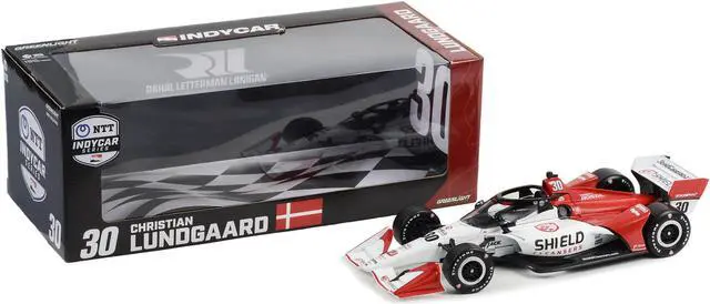 Alt view image 3 of 5 - Dallara IndyCar #30 "Shield Cleansers" Rahal Letterman Lanigan Racing "NTT Series" (2022) 1/18 Diecast Model Car by Greenlight