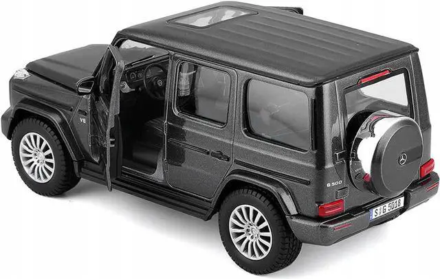 Alt view image 3 of 3 - 2019 Mercedes Benz G-Class with Sunroof Dark Gray Metallic 1/25 Diecast Model Car by Maisto