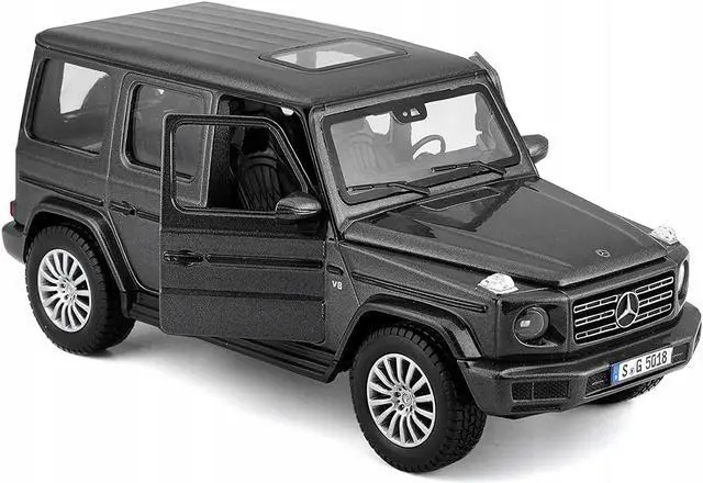 Alt view image 2 of 3 - 2019 Mercedes Benz G-Class with Sunroof Dark Gray Metallic 1/25 Diecast Model Car by Maisto