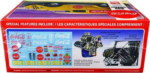Alt view image 2 of 8 - Skill 2 Model Kit 1933 Willys Panel Truck "Coca-Cola" 1/25 Scale Plastic Model by AMT