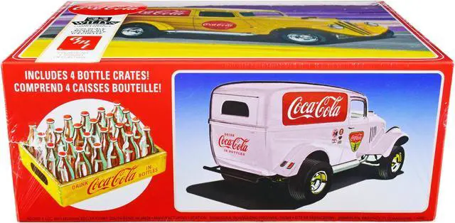 Alt view image 3 of 8 - Skill 2 Model Kit 1933 Willys Panel Truck "Coca-Cola" 1/25 Scale Plastic Model by AMT